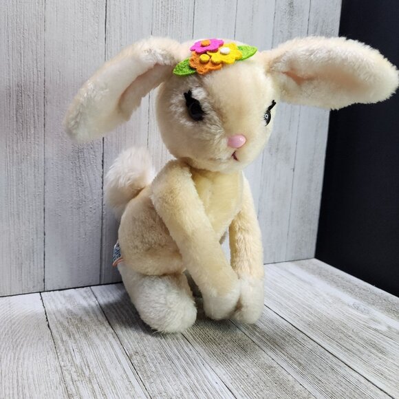 Vintage Dakin Bunny Rabbit Easter Plush Stuffed Animal 9'' Soft Toy - Picture 2 of 11